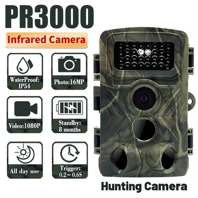 PR3000 Trail Camera 36MP  34pcs  4K