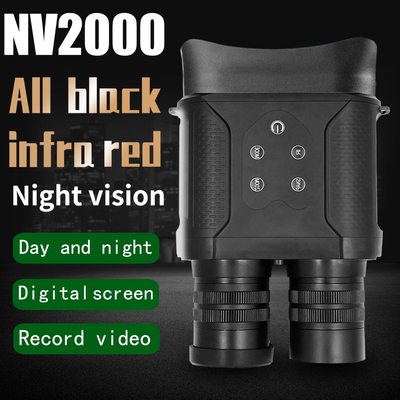 NV2000 Binocular Night Vision 4' screen zoom 6x IR distance 400m