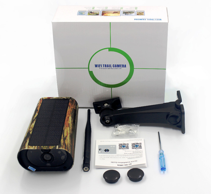 PR500W Wifi Hunting Camera  IP65 Wireless  850nm LED 1080P Solar