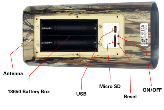 PR500W Wifi Hunting Camera  IP65 Wireless  850nm LED 1080P Solar
