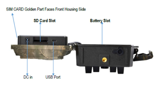 4.0CG Mobile Trail Camera   GPS APP MMS SMTP 12MP 1080P