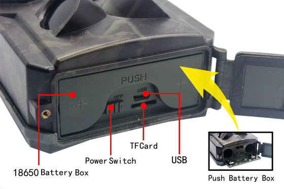 PR400C Hunter Trail Camera 12MP IP54 30FPS Waterproof