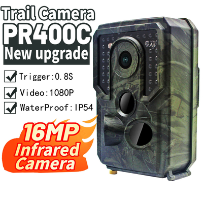 PR400 PRO Night Vision Wildlife Camera 1080P 16mp Hunting Scouting Cameras